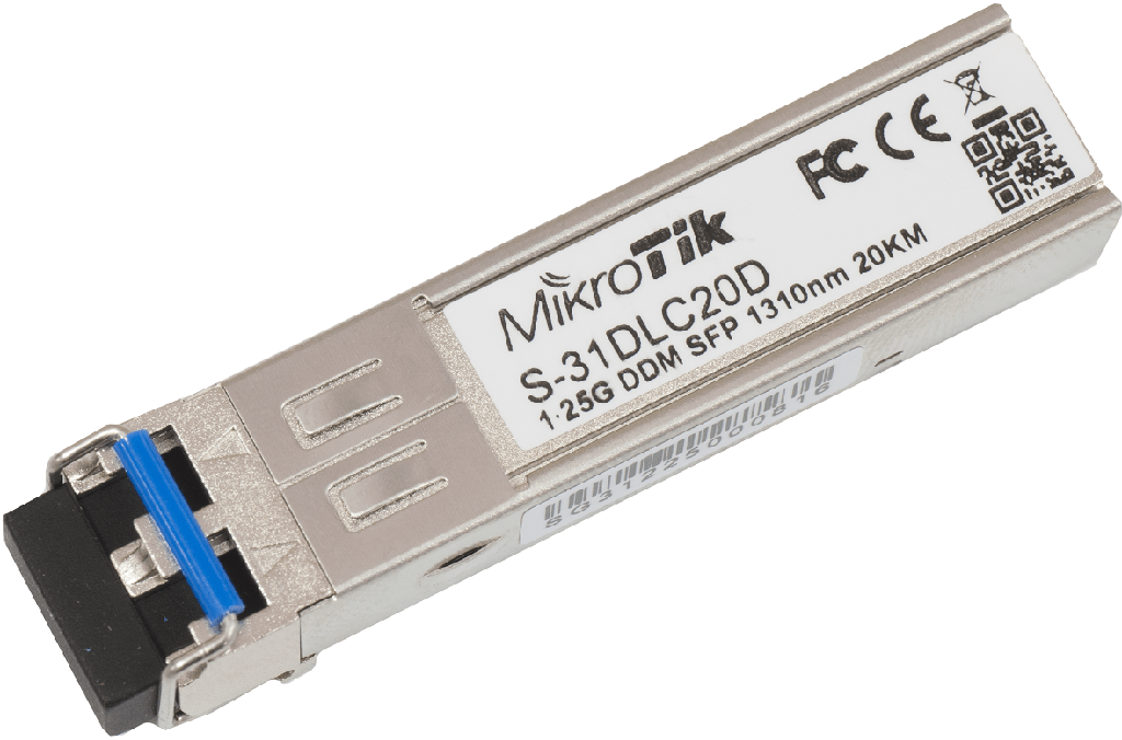 Microtik 1.25G DDM SFP 20km 1310nm